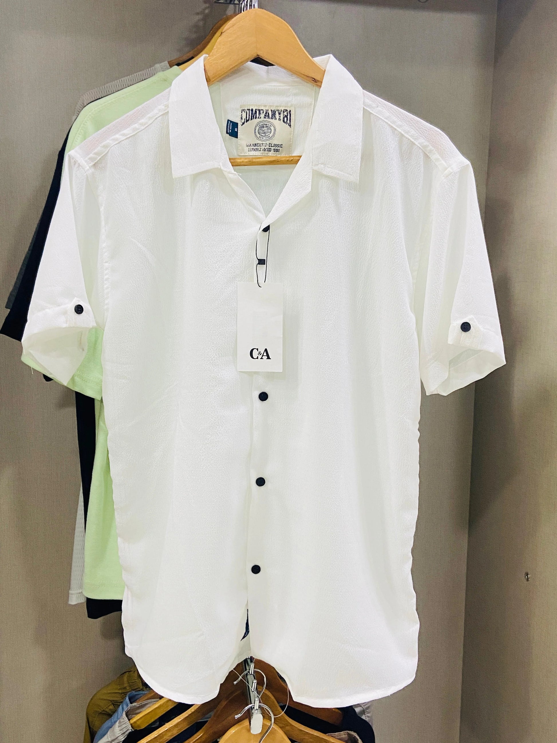 Men's Casual Short Sleeve Shirt