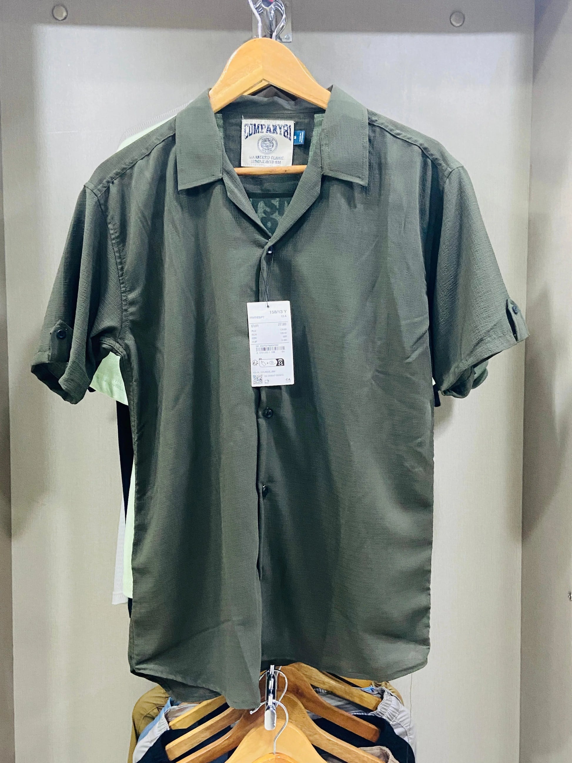 Men's Casual Short Sleeve Shirt