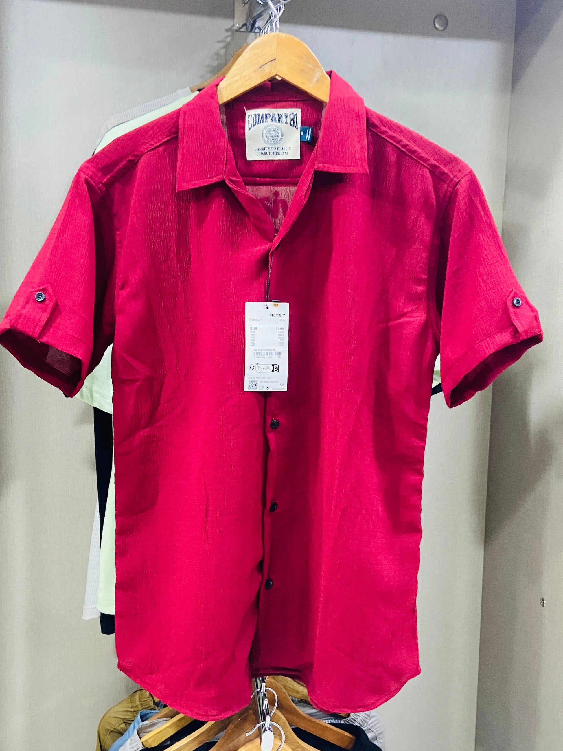 Men's Casual Short Sleeve Shirt